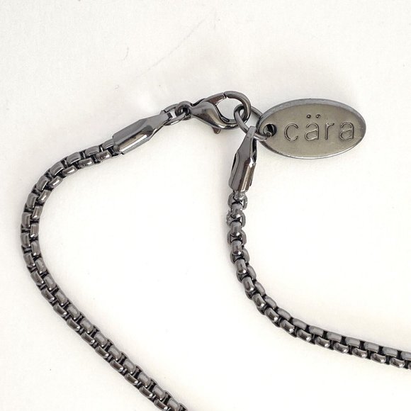 Elephant Head Gray & Black Rhinestones 1 or 2 Strand Pendant Long Necklace 34" - Picture 5 of 6